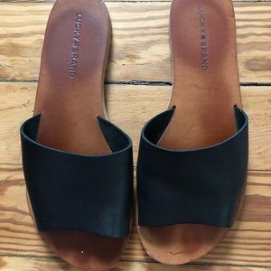 Lucky Brand black sandals